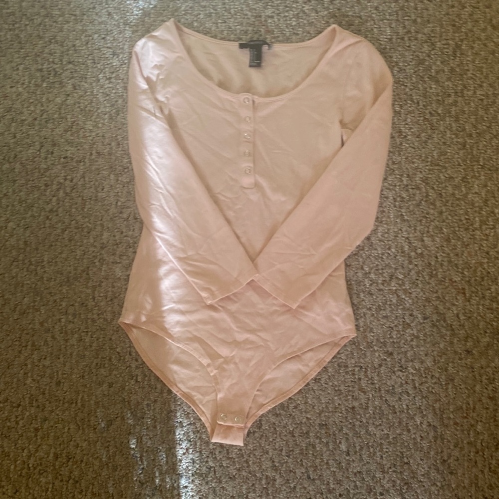 Forever21 pale pink Bodysuit